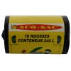 Housses spéciales conteneurs - 240 Litres