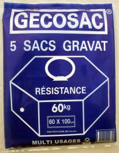 Sacs gravats levée de charge 60 kg